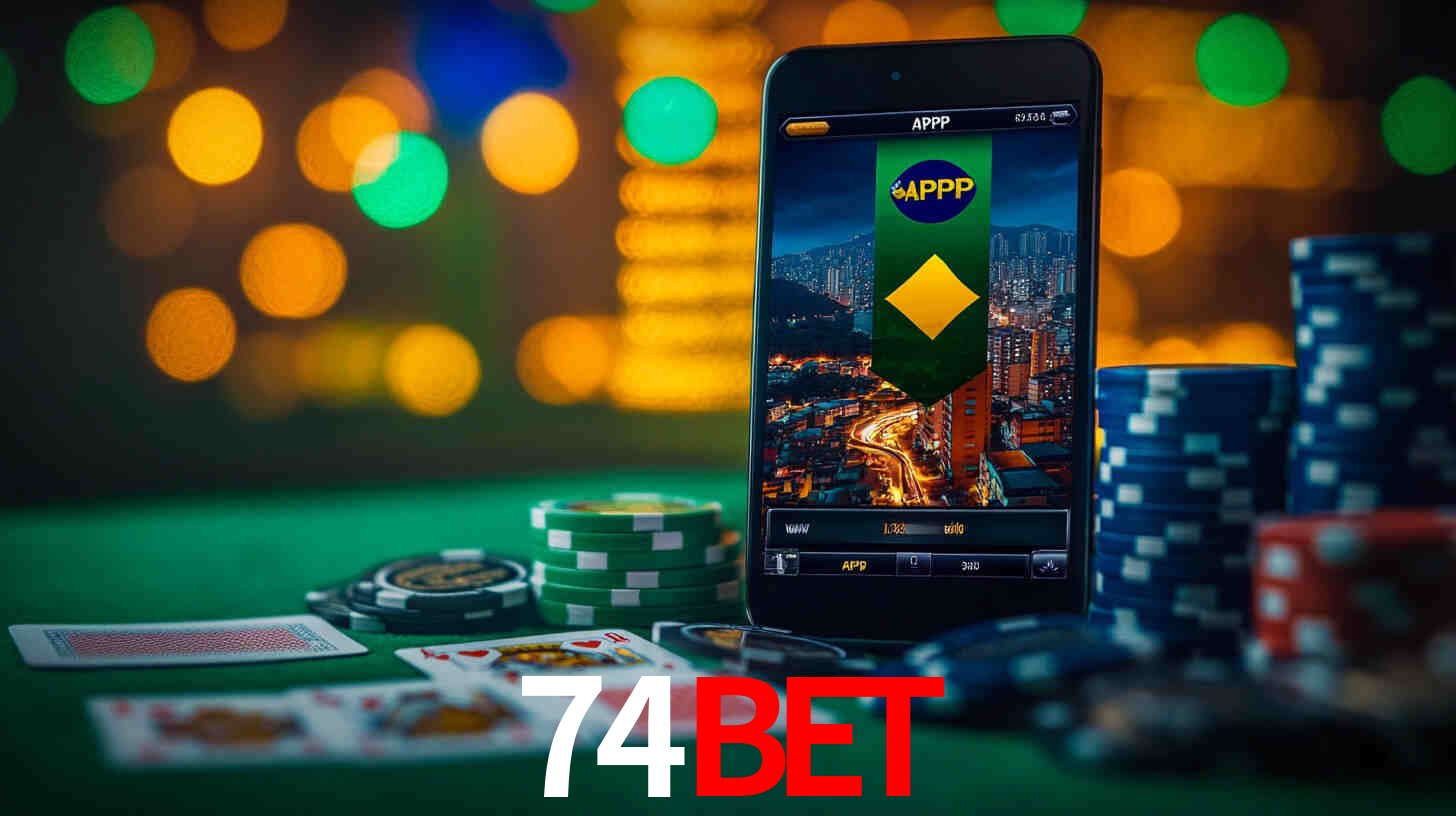 Interface do App 74BET