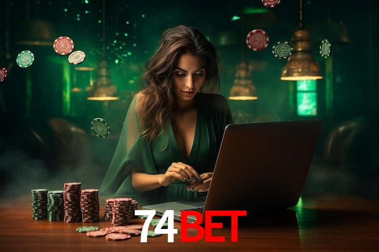 Interface do App 74BET